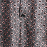 Men's Short Sleeve Cotton Shirt with Buttons