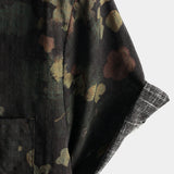 Men's Short Sleeve Cotton Beach Shirt
