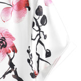 Summer Short Sleeve Shirt in Pink Flowers for Men