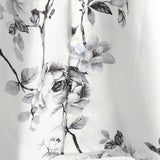 White Floral Hawaiian Shirt for Men