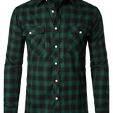 Elegant Checkered Shirt