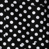 Men's Short Sleeve Shirt with Black Dots for Summer