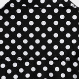 Men's Short Sleeve Shirt with Black Dots for Summer