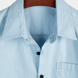 Casual Short Sleeve Cotton Shirt for Men