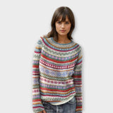 Manonin - Loose and Soft Striped Sweater