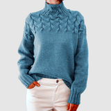 Štěpánka – Warm Sweater with Turtleneck