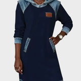 Irena - Denim Dress with Hood
