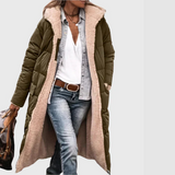 Laura - Winter coat with a reversible cut