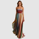 Sara - Colorful Sleeveless Dress