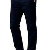 Men's Trousers – Straight Cut Cotton with Elastane
