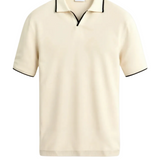 Tailored Piqué Polo with Contrast Details