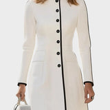 Ksenia – midi dress contrast