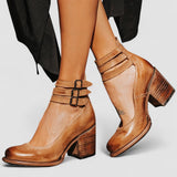 Ginevra™ - Heels with Multiple Straps and a Sturdy Sole