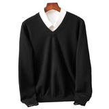 Elegant V-Neck Sweater
