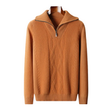 Taranto Merino Wool Zipper Sweater