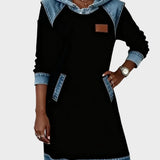 Irena - Denim Dress with Hood
