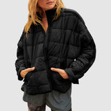 Gabriela - Lightweight, compact quilted jacket with a zipper