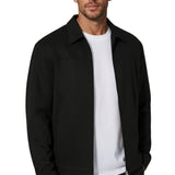 Black Suede Jacket for Men – Modern Casual Outerwear