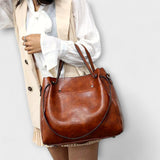 Cécile. - 4-piece vintage bag