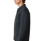 Light Twill Jacket for Men – Dark Gray – Regular Fit