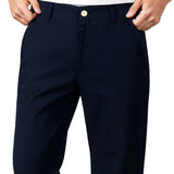 Men's Trousers – Straight Cut Cotton with Elastane