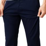 Men's Trousers – Straight Cut Cotton with Elastane