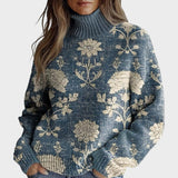 Alice - Artistic Turtleneck Sweater