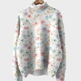 Helena - Artistic Turtleneck Sweater