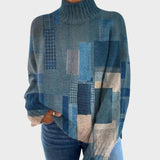 Alexandra - Artistic Sweater with Turtleneck