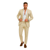 Rafael - Men's Formal Linen Suit