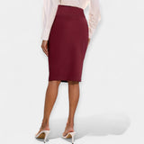 Meda - Midi Skirt with High Waist