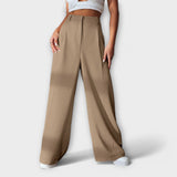 Wide High-Waisted Women's Pants