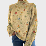 Andreia - Artistic Turtleneck Sweater