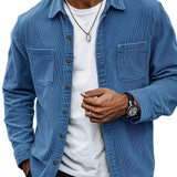 Casual Corduroy Cardigan