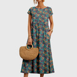 Valencia - Elegant Floral Dress