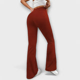 Loose Pants with Flared Legs
