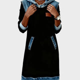 Irena - Denim Dress with Hood
