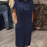 Grace - Casual Hoodie Dress