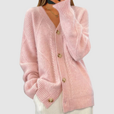 Elżbieta - Sweater with Braided Pattern