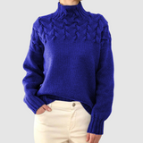 Štěpánka – Warm Sweater with Turtleneck