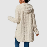 Štěpánka - Plush Hooded Cardigan
