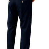Men's Trousers – Straight Cut Cotton with Elastane