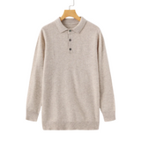 100% Cashmere Polo Shirt