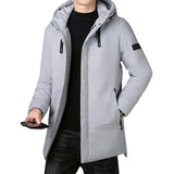 Elegant Long Men's Coat
