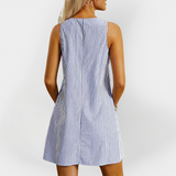 Sleeveless Ribbed Dresses