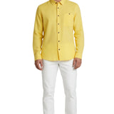Linen Shirt Monaco – Light Yellow
