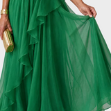 Talia - Maxi Dress with Cascading Ruffles