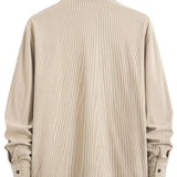 Casual Corduroy Cardigan
