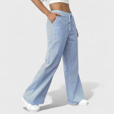 Dominique - Comfortable Wide Pants