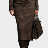 Midi Dress with Long Sleeves